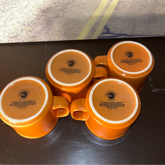 Field & Stream Mallard dog & Duck Hunting Orange Coffee Mugs 31705 left & right - Picture 8 of 8